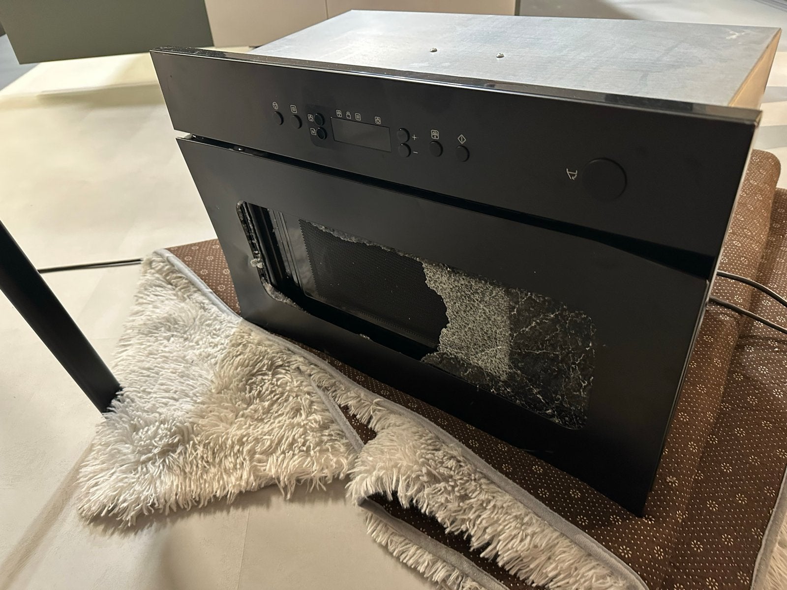 New IKEA MATTRADITION Magnetron Oven (defect glas), Ophalen, Combimagnetron, 60 cm of meer, Refurbished