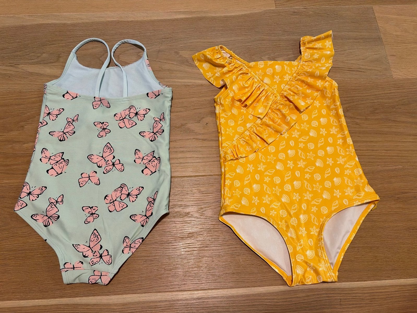 H&M 2x Badpakken voor Meisjes - Maat 110/116, Ophalen of Verzenden, Gebruikt, Meisje