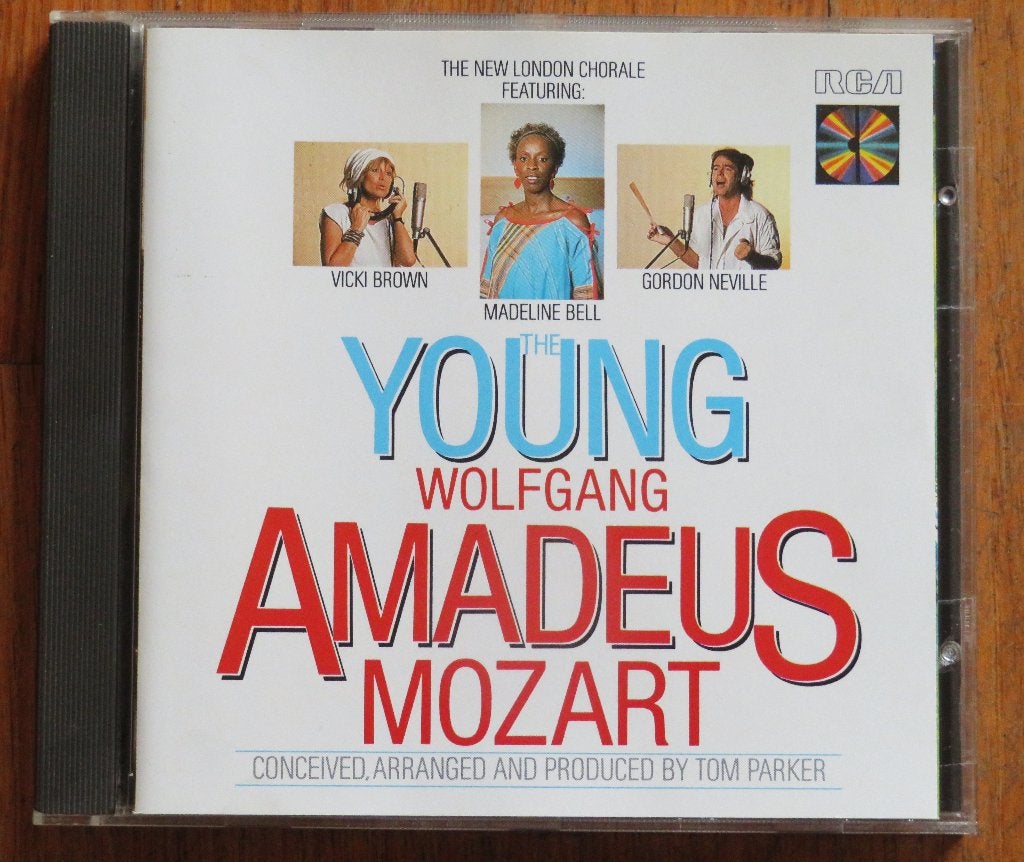 CD The New London Chorale The Young Wolfgang Amadeus Mozart, Ophalen of Verzenden