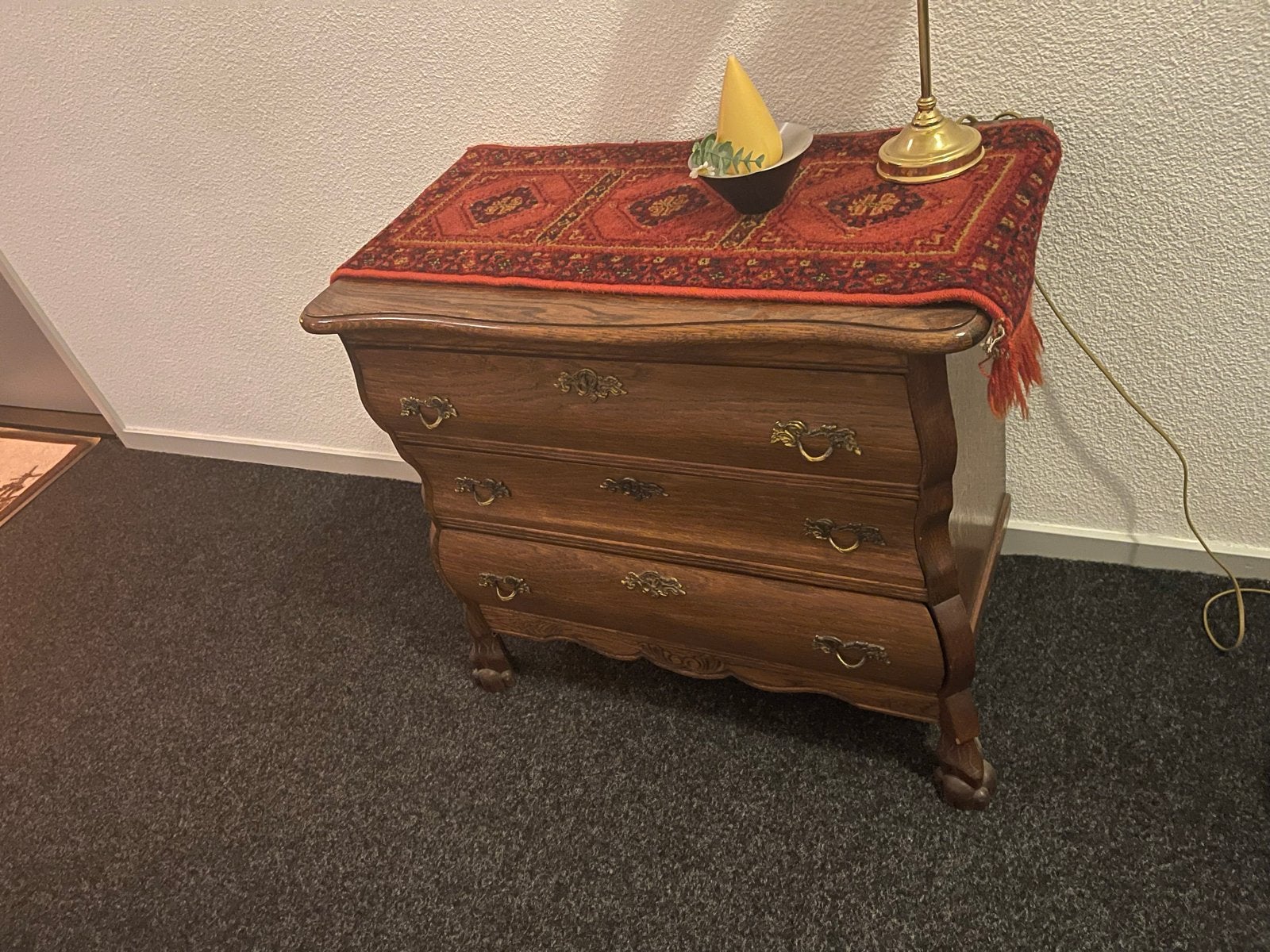 Antieke ladekast / commode, Antiek en Kunst, Antiek | Meubels | Kasten, Ophalen