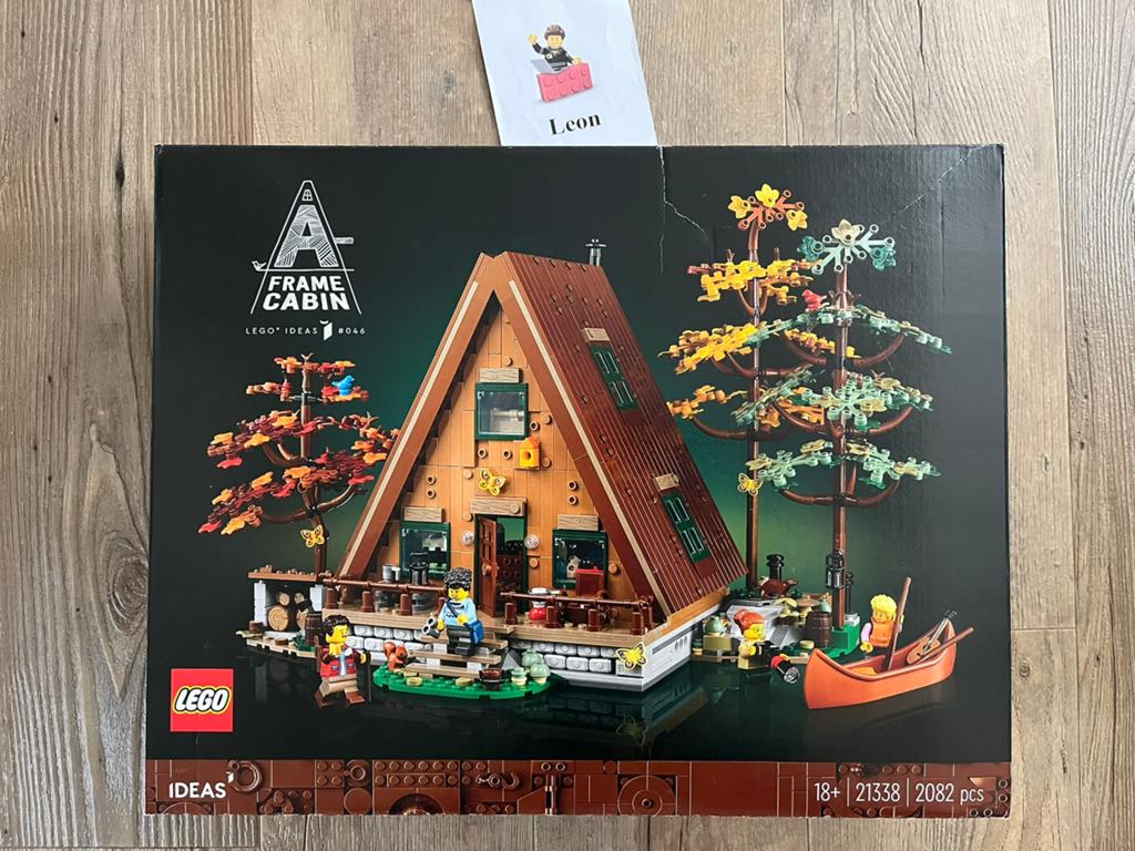 Lego Ideas 21338 A-frame boshut - Nieuw in gesealde doos!, Lego, Nieuw, Ophalen of Verzenden, Ideas