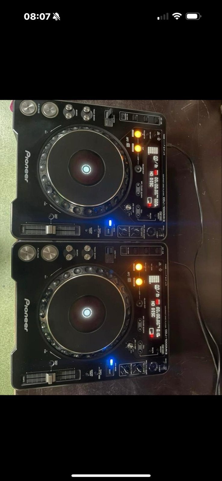 2x Pioneer CDJ-1000MK3 in goede staat, Ophalen of Verzenden, Gebruikt, Dj-set, Pioneer