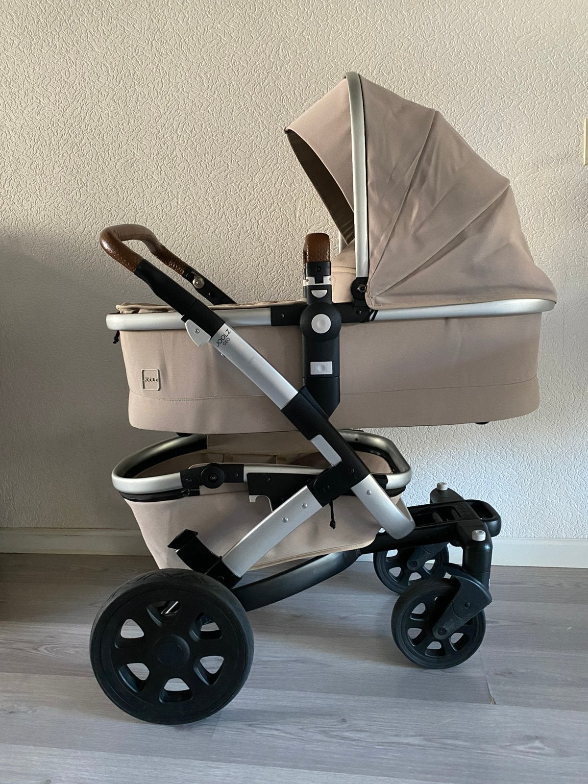 JOOLZ GEO 3 IN 1 SANDY TAUPE MET MAXI-COSI, Ophalen, Zo goed als nieuw, Overige merken