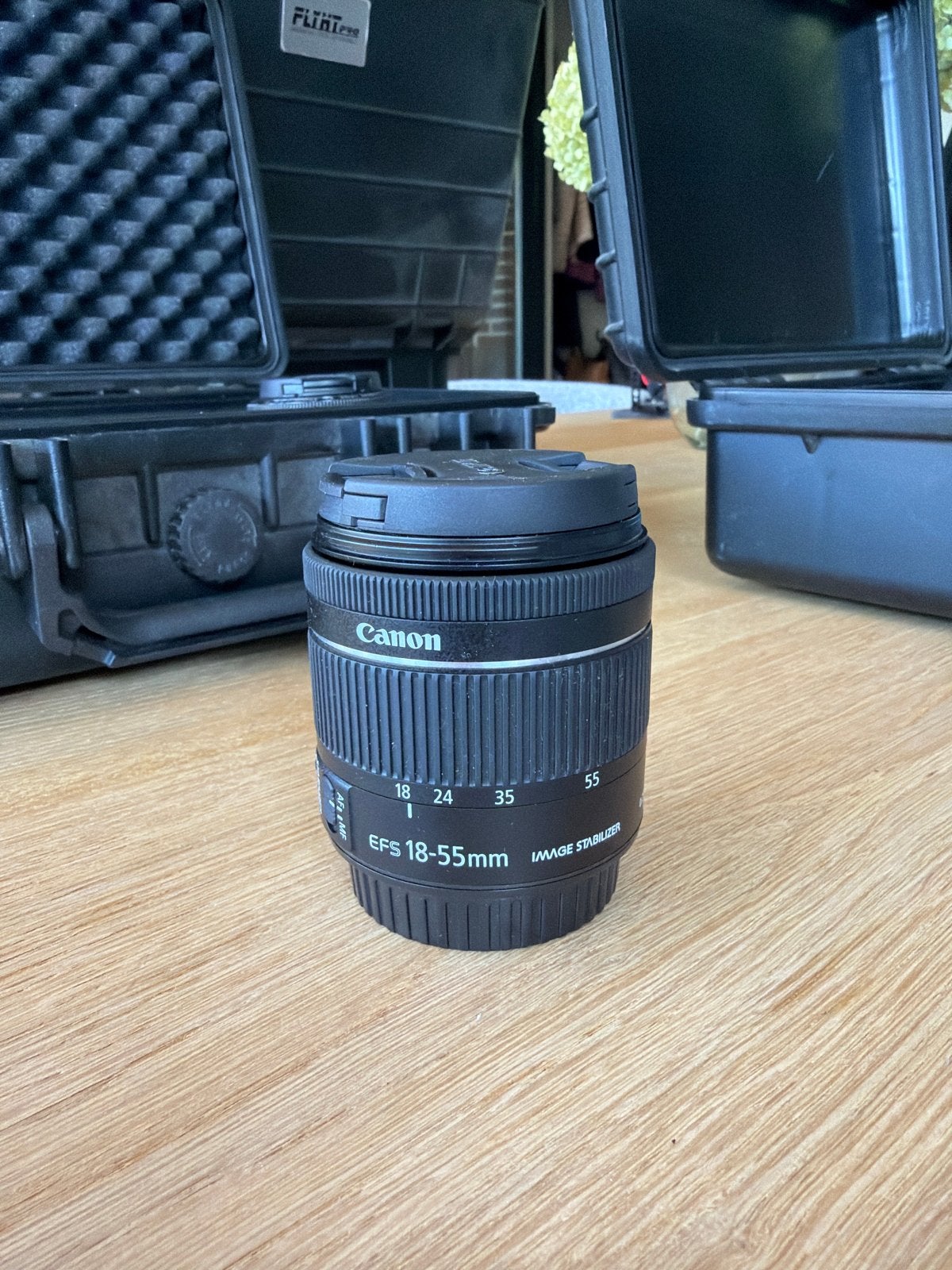 Canon EF-S 18-55mm f/3.5-5.6 IS STM Lens, Canon, Autofocus, Ophalen of Verzenden, Zo goed als nieuw