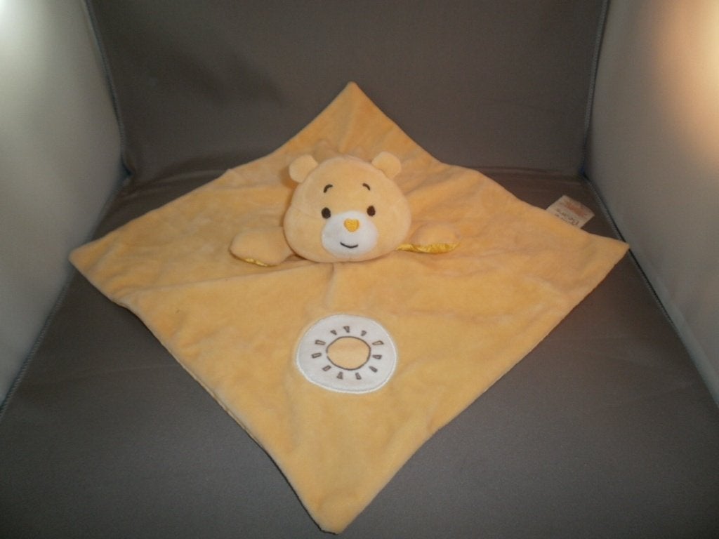 action care bears baby blauwe of geel velours en onderkant, Overige merken, Overige karakters, Beer, Nieuw