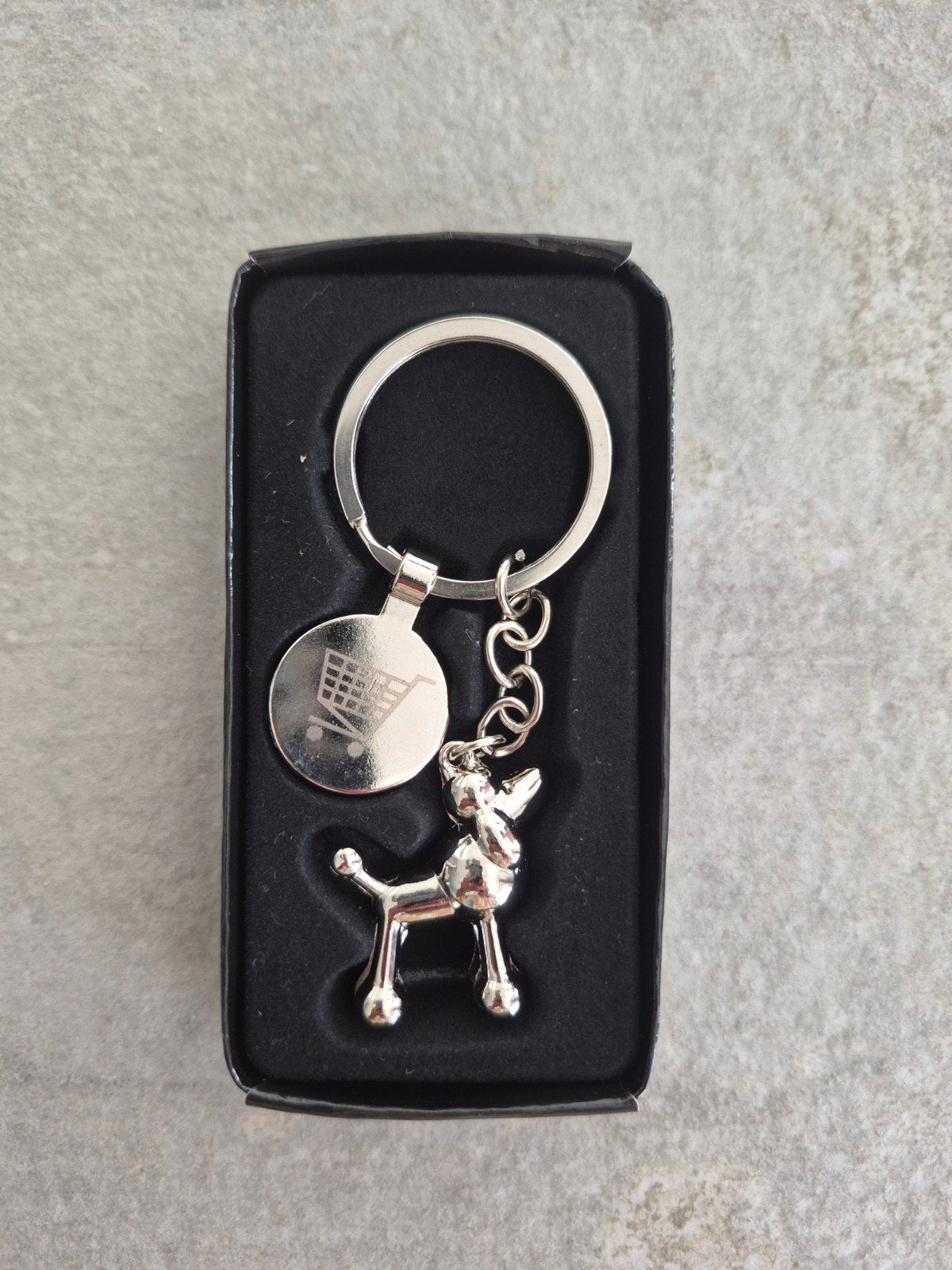 Sleutelhanger Poedel Hondje - Nieuw in Doosje, Ophalen of Verzenden, Nieuw, Dier of Natuur