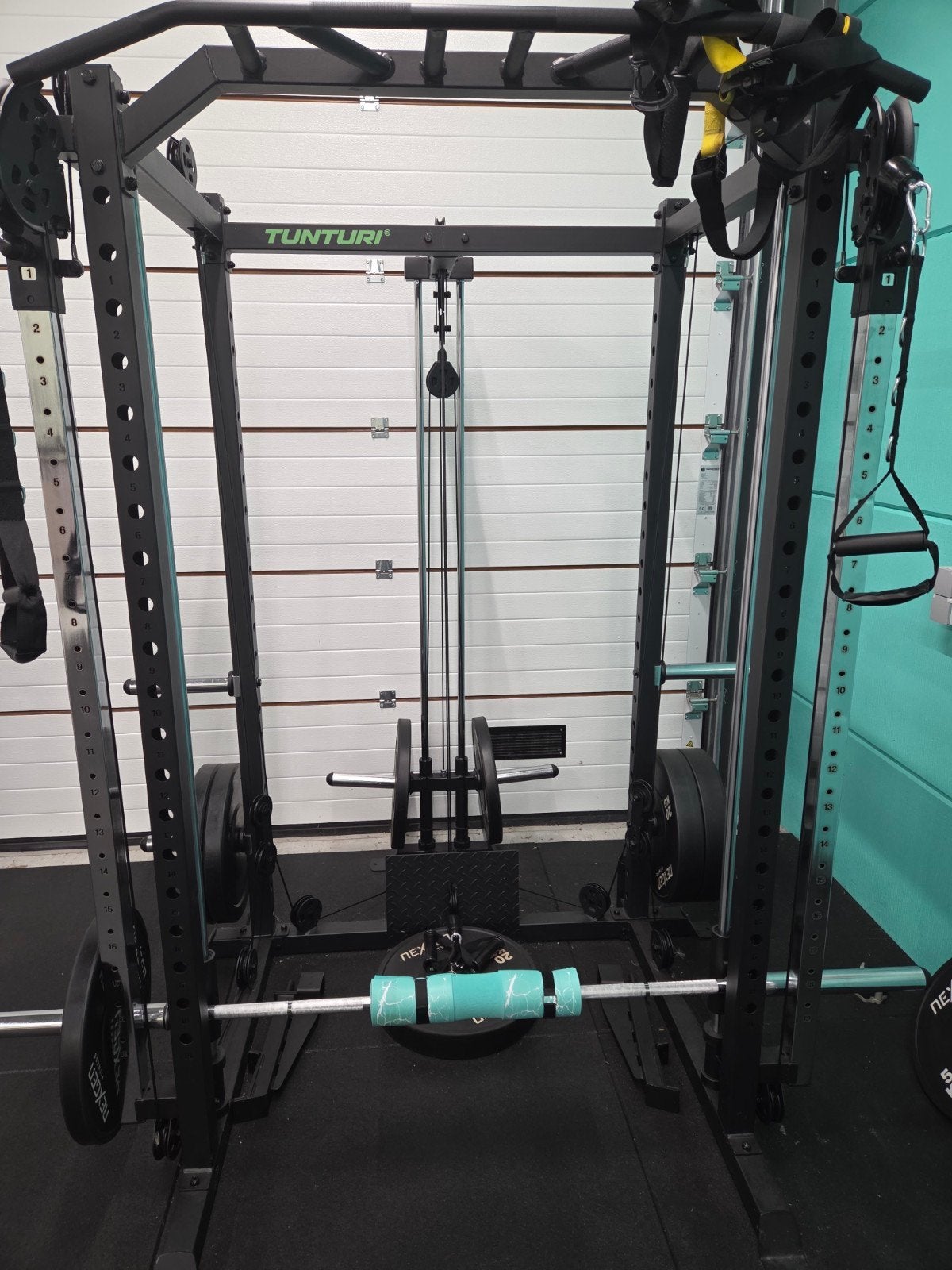 Tunturi Smith Machine - Compleet Home Gym, Ophalen, Benen, Krachtstation, Zo goed als nieuw
