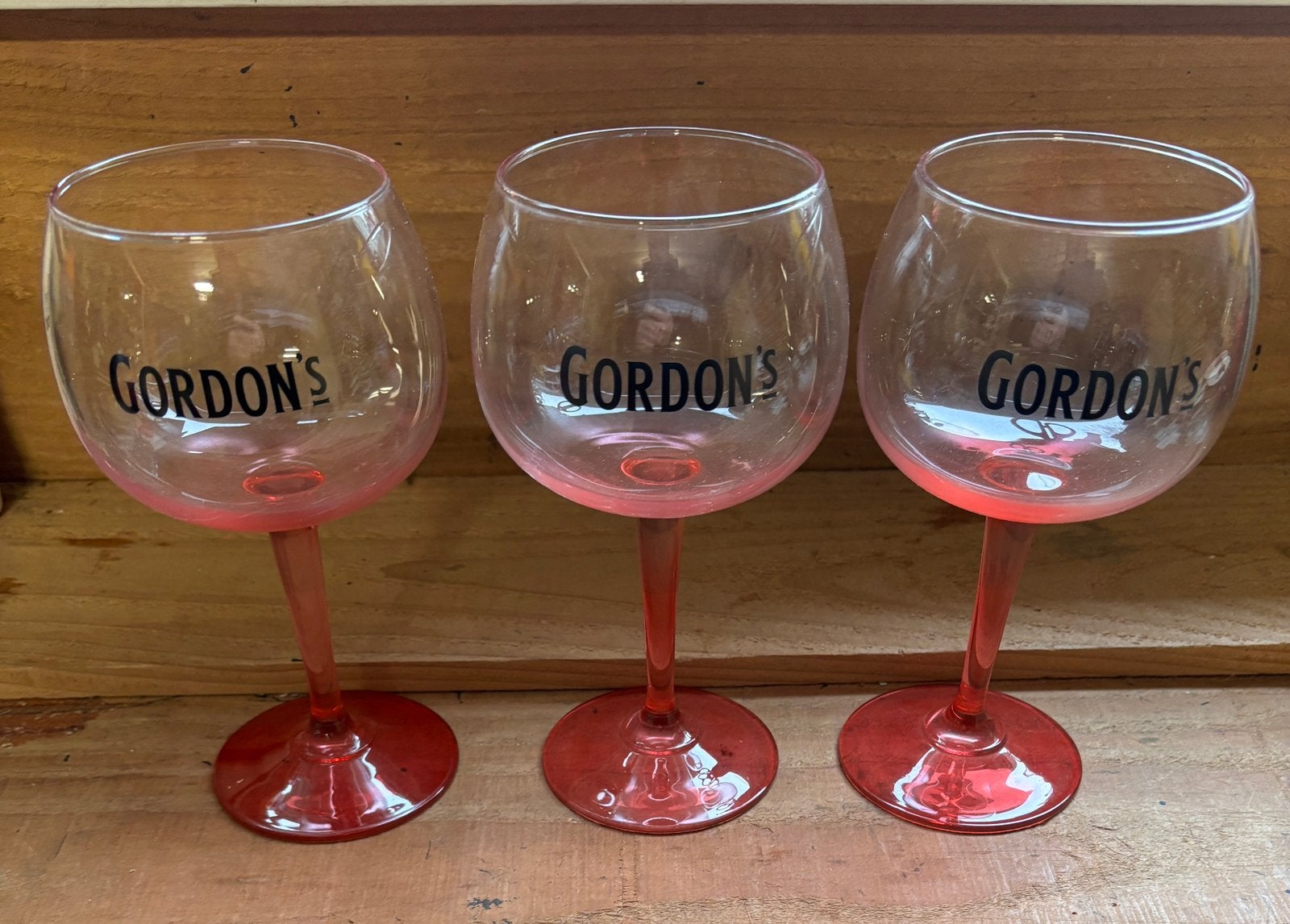 Gordon’s gin glazen, Ophalen of Verzenden, Zo goed als nieuw, Overige typen