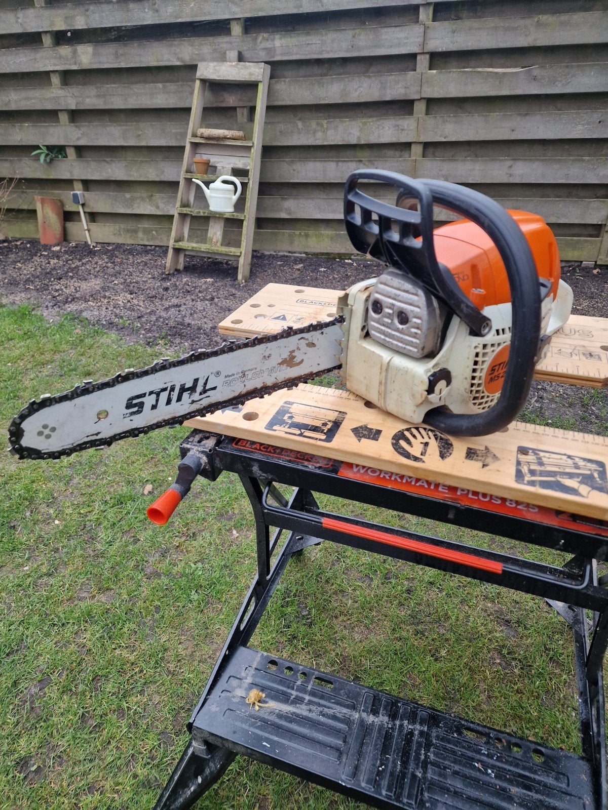 Stihl MS 230 Kettingzaag - 2013 Model, Doe-het-zelf en Verbouw, Ophalen, Stihl, Gebruikt, 70 mm of meer