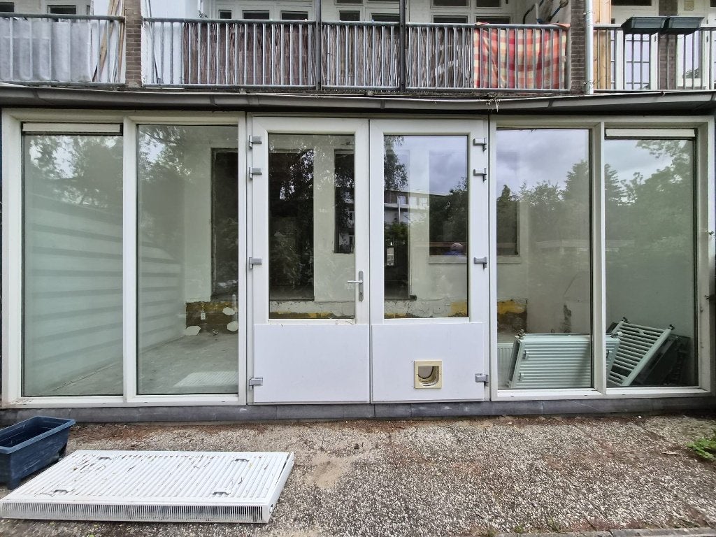 CompleteVeranda met Openslaande Deuren (Dubbel Glas), Ophalen, Gebruikt, 120 cm of meer, Buitendeur