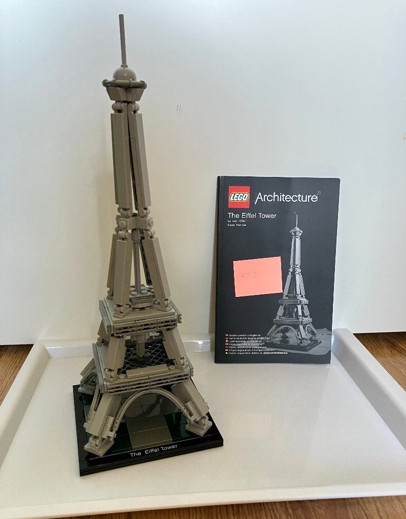 Lego Architecture - 21019 - The Eiffel Tower, Gebruikt, Lego, Compleet, Architecture