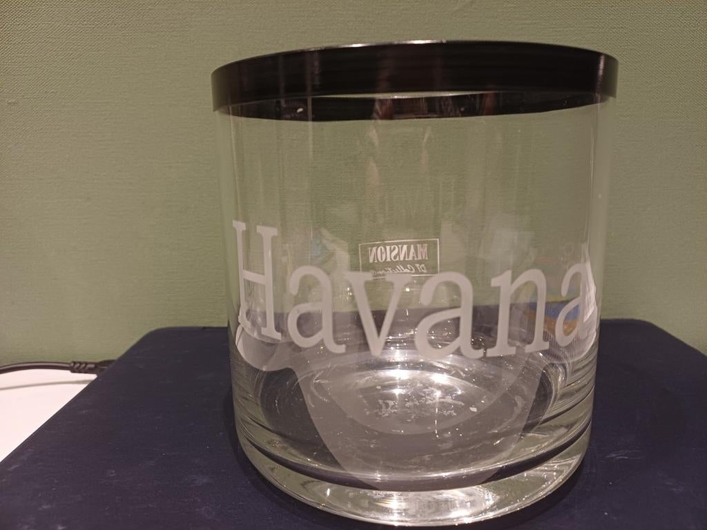 Glazen vaas 'Havana' met landelijke uitstraling, Overige kleuren, Ophalen of Verzenden, Minder dan 50 cm, Glas