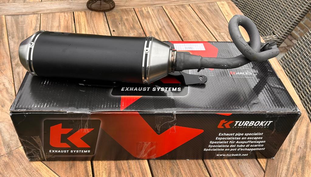 Turbokit Gmax Ovale Uitlaat– Piaggio Zip 4T Euro 4 / 5, Ophalen, Gebruikt