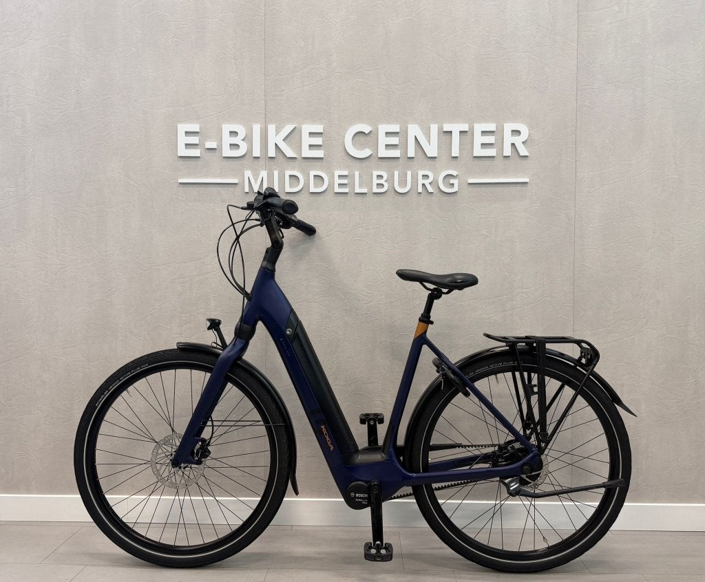 Koga E-Nova Bosch Active Line Plus 56CM 500Wh Belt, Niet ingevuld, Ophalen of Verzenden, Zo goed als nieuw, 30 tot 50 km per accu
