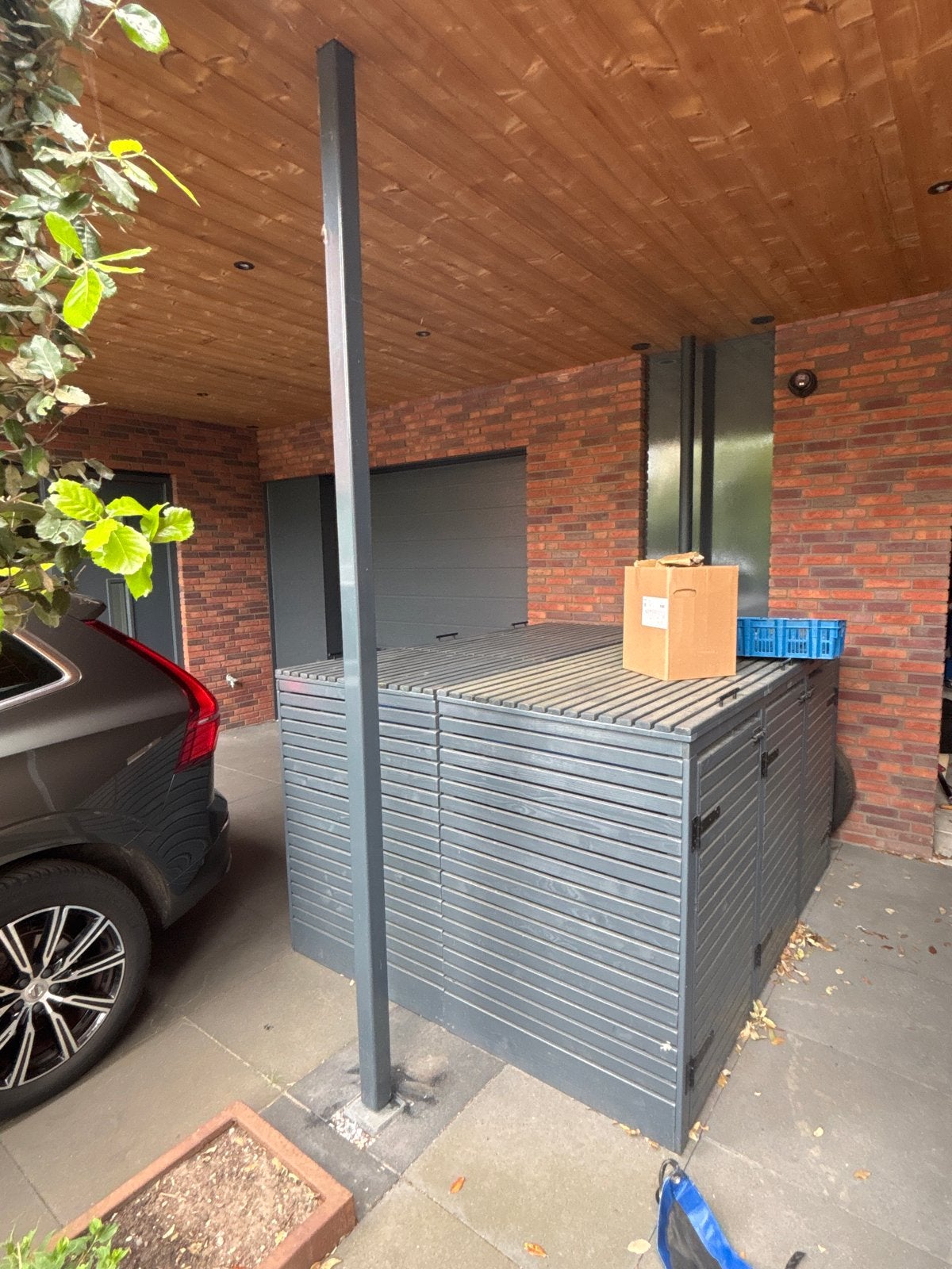 Gecoate paal voor overkapping of carport, Tuin en Terras, Overkappingen, Ophalen, Nieuw, Overige typen