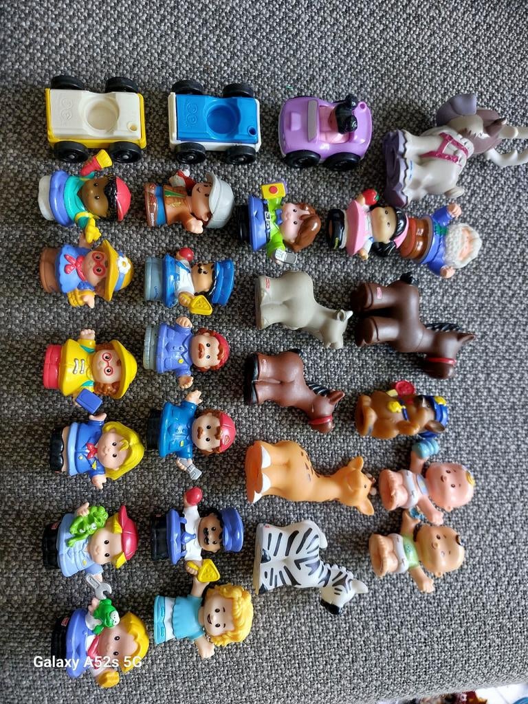 FISHER PRICE poppetjes 30 stuks., Ophalen of Verzenden
