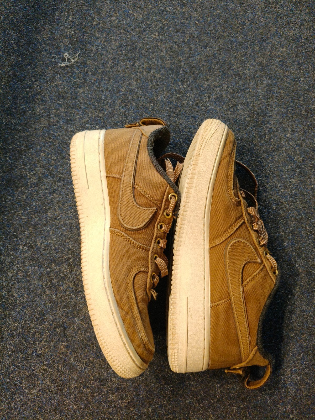 Nike Air Force 1 x Carhartt WIP Ale Brown (2018) 38.5 maat, Bruin, Nike, Ophalen of Verzenden, Sneakers of Gympen