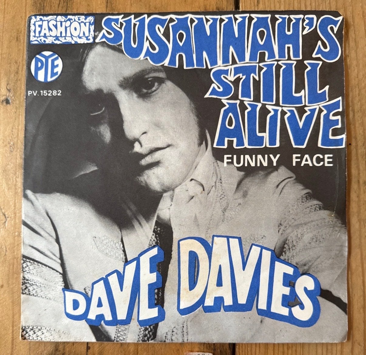 Dave Davies - Susannah's Still Alive / Funny Face (7 inch), Cd's en Dvd's, Gebruikt, Originele persing, 7 inch, Ophalen of Verzenden