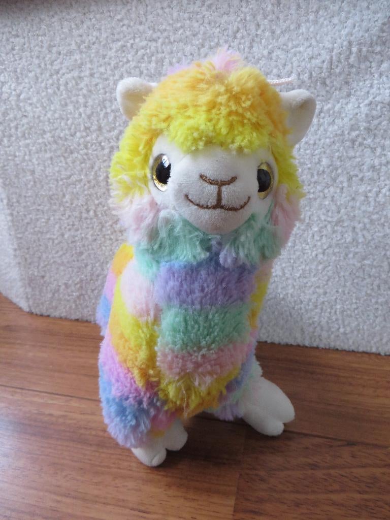Gekleurde alpaca (Q), Ophalen of Verzenden, Zo goed als nieuw, Meerkleurig, Overige typen