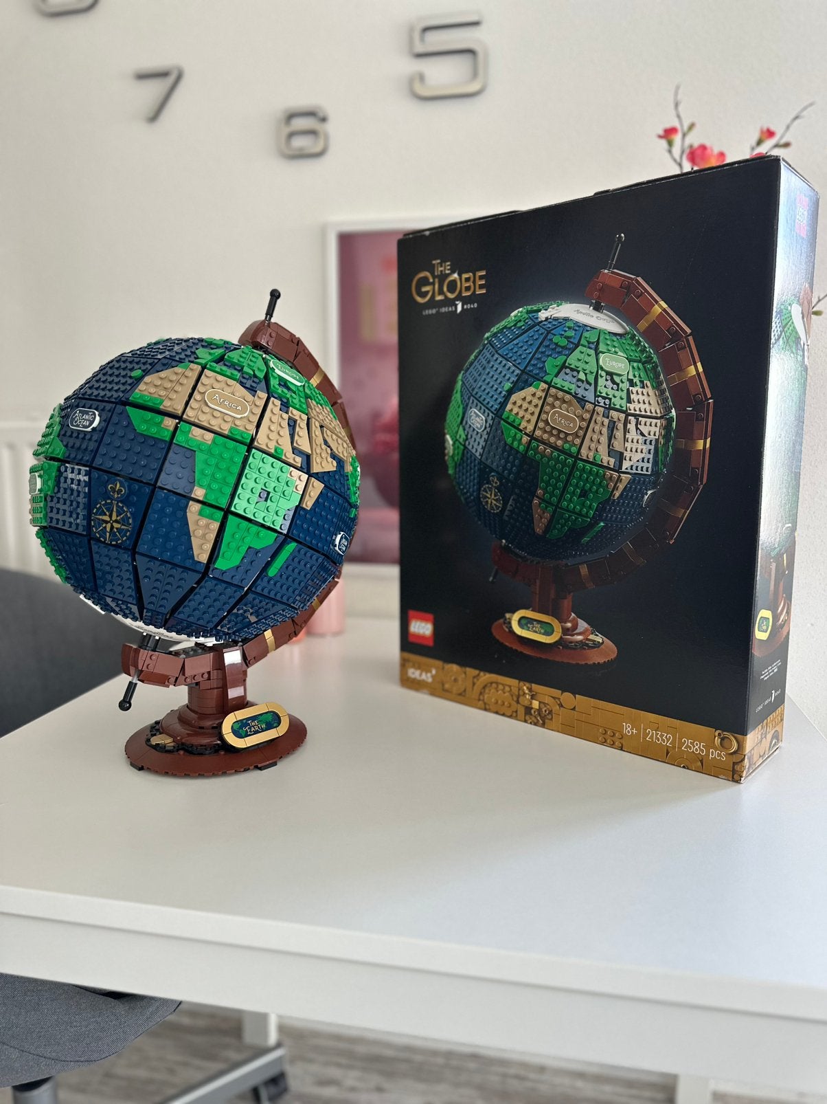 Lego Ideas “The Globe” 21332, Lego, Ophalen of Verzenden, Complete set, Compleet