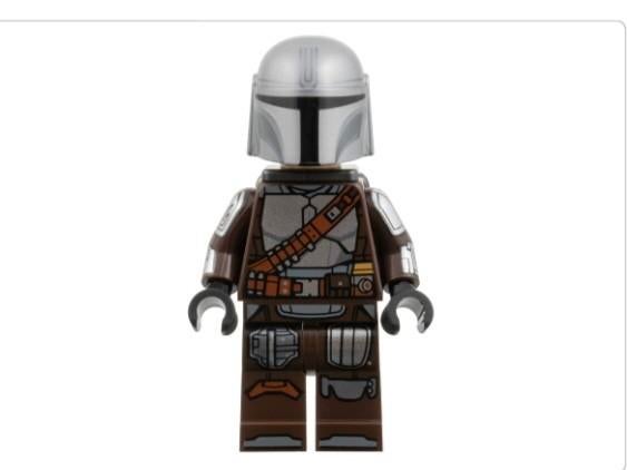 Lego minifiguur sw1519 The Mandalorian/ Din Djarin / 'Mando', Ophalen of Verzenden, Nieuw, Actiefiguurtje