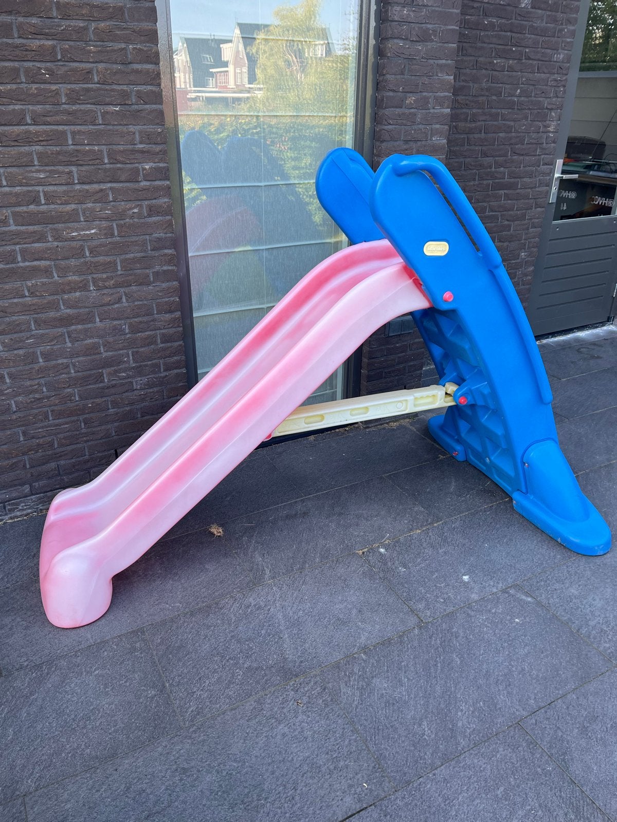 Glijbaan voor buiten, Ophalen, Gebruikt, Glijbaan
