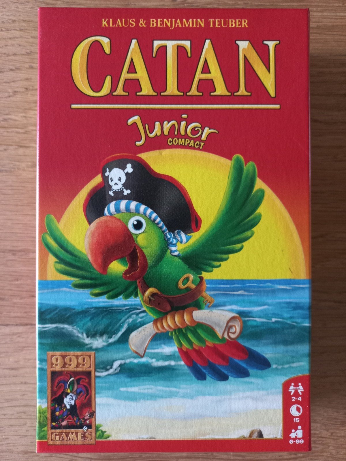 CATAN JUNIOR, 999 Games, 2-4 spelers, COMPLEET, NIEUWSTAAT!, Hobby en Vrije tijd, Gezelschapsspellen | Bordspellen, Ophalen of Verzenden