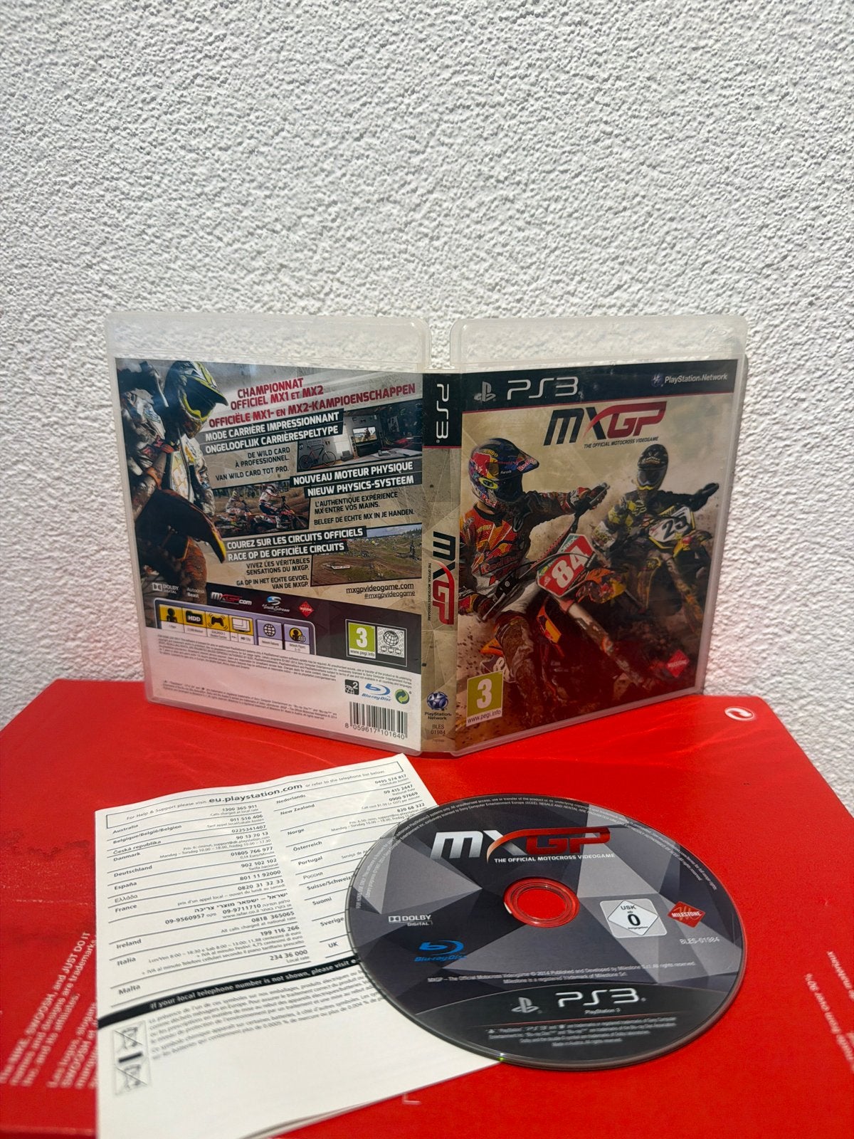 MXGP The Official Motocross Videogame - Playstation 3 (PS3), 1 speler, Racen en Vliegen, Ophalen of Verzenden, Zo goed als nieuw