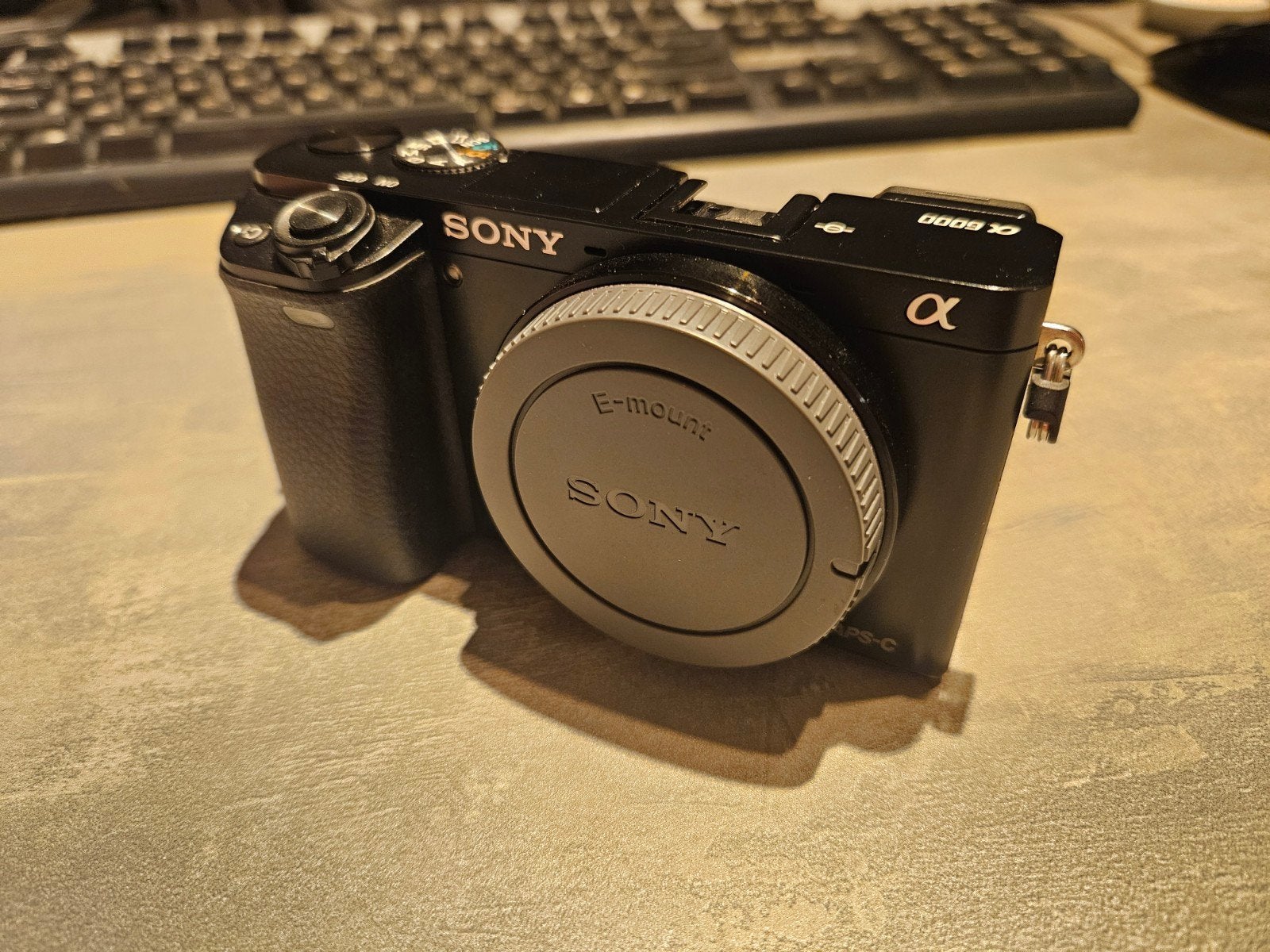 Sony Alpha a6000 Systeemcamera - Zwart, Audio, Tv en Foto, Gebruikt, Ophalen of Verzenden, 24 megapixels, Accu