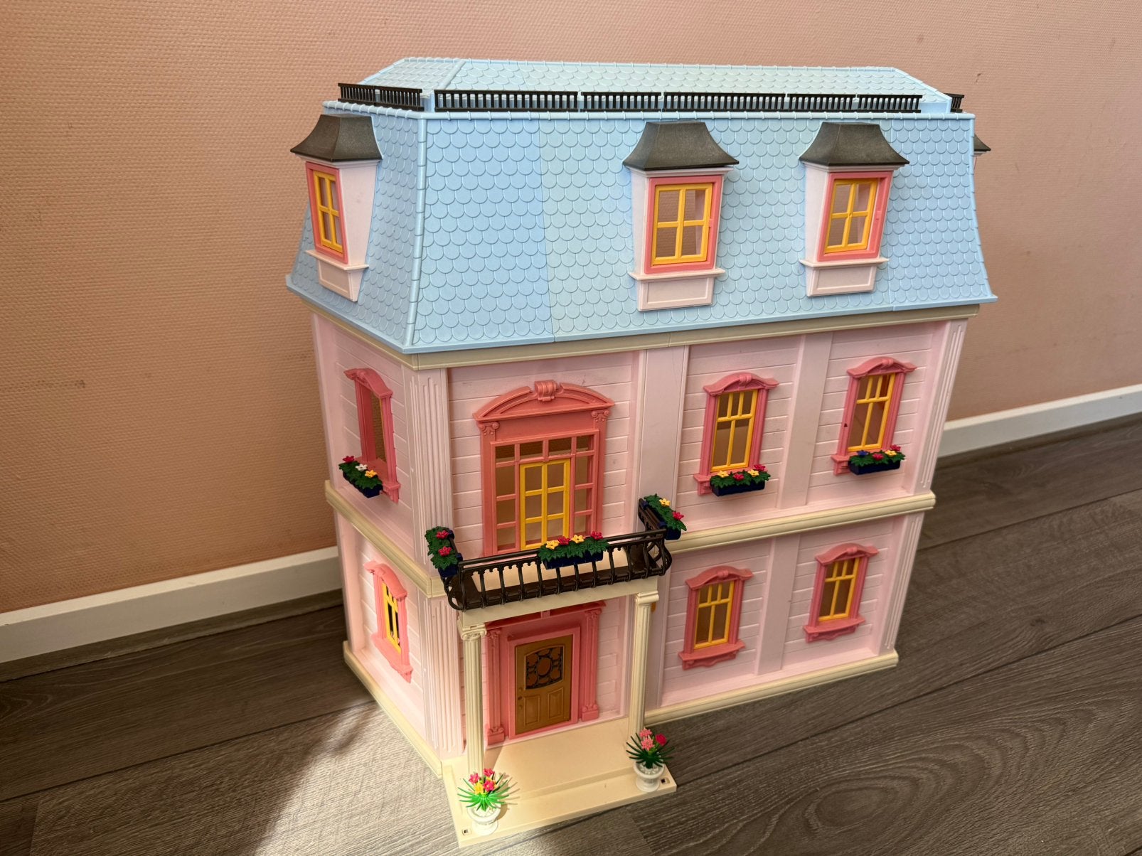 Playmobil herenhuis poppenhuis 5303 inclusief accessoires, Kinderen en Baby's, Speelgoed | Poppenhuizen, Ophalen, Zo goed als nieuw