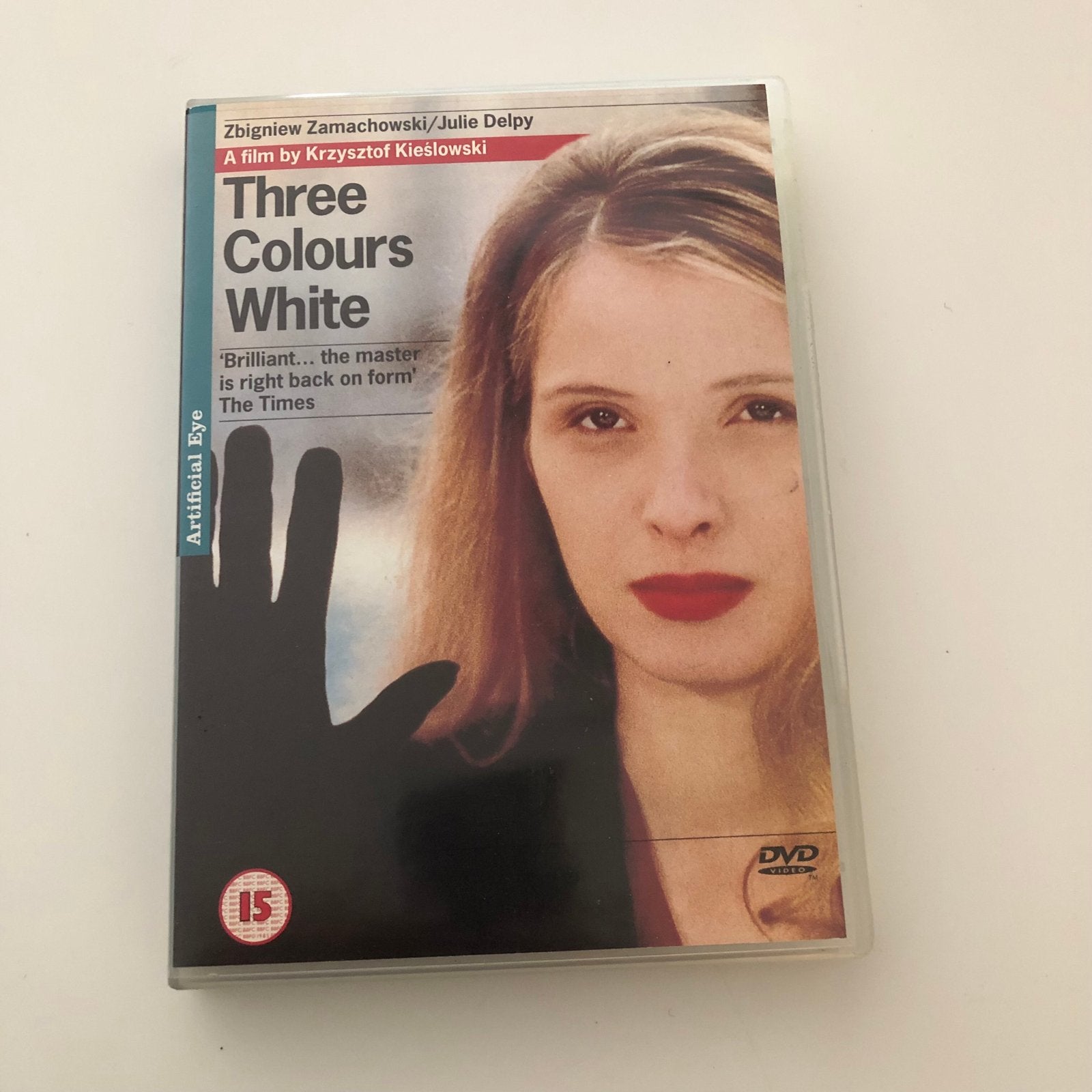 Three Colours White DVD - Artificial Eye, Engels, Ophalen of Verzenden, Gebruikt, Engels