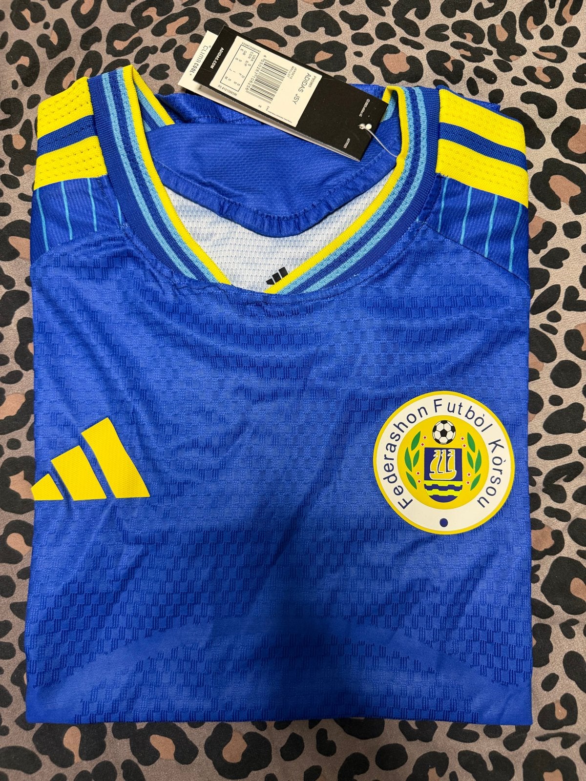 Curaçao voetbalshirt Adidas Climacool 26/27 WK (NIEUW), Maat M, Verzenden, Nieuw, Shirt