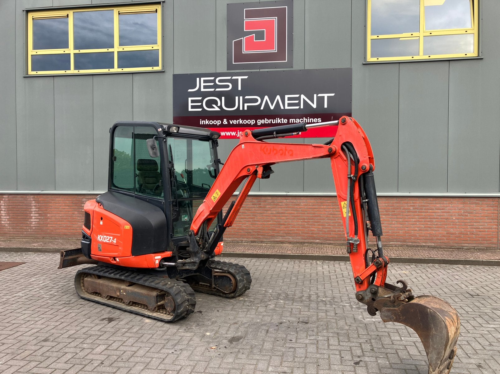 Kubota kx27-4, 2017, sloop sorteer!, Ophalen, Graafmachine
