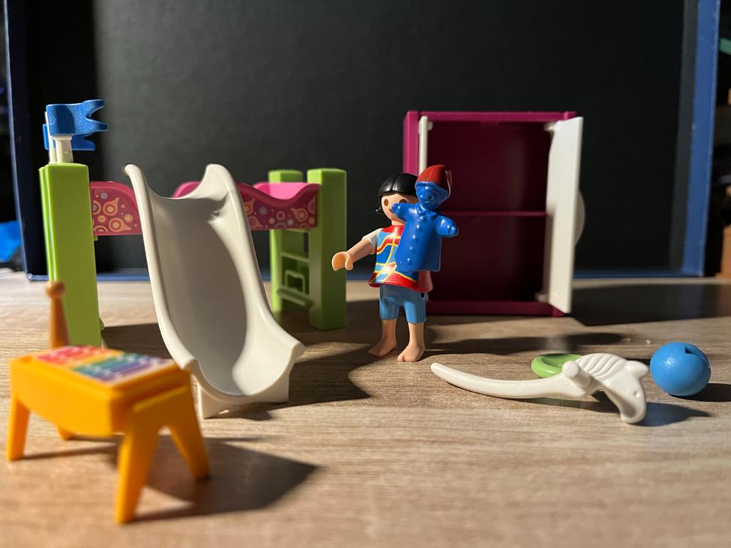 Playmobil Kinderkamer met Bed, Kast en Accessoires, Ophalen of Verzenden, Zo goed als nieuw