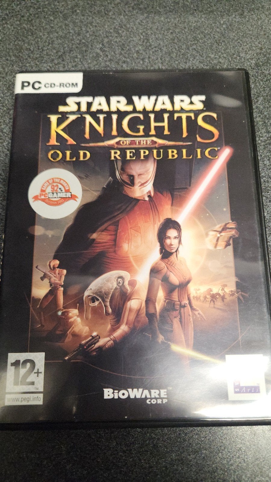 Star Wars Knights of the Old Republic PC CD-ROM, Spelcomputers en Games, Gebruikt, 1 speler, Ophalen of Verzenden, Role Playing Game (Rpg)