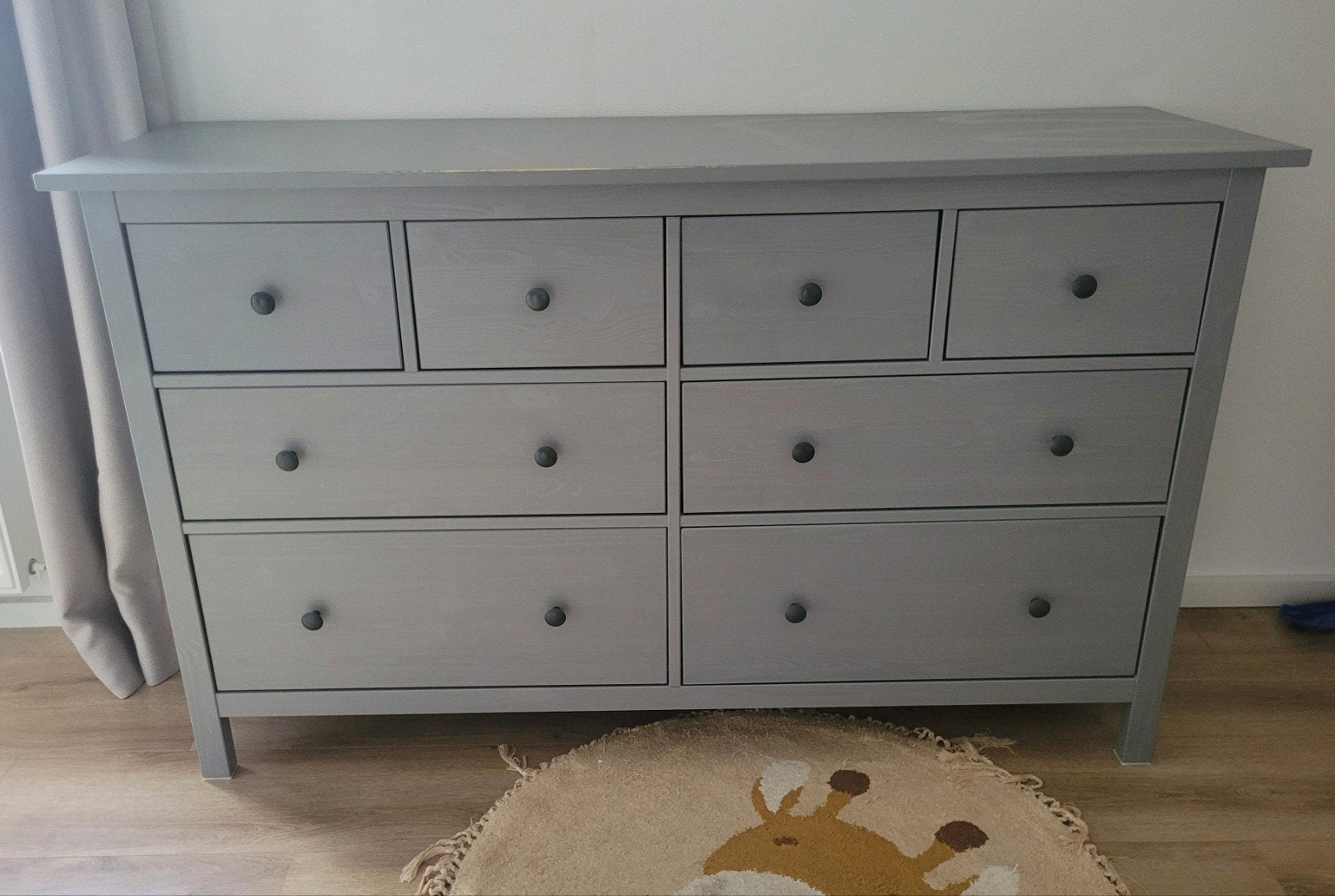 HEMNES ladekast / Commode met 8 lades, 5 laden of meer, Ophalen, 25 tot 50 cm, Minder dan 100 cm