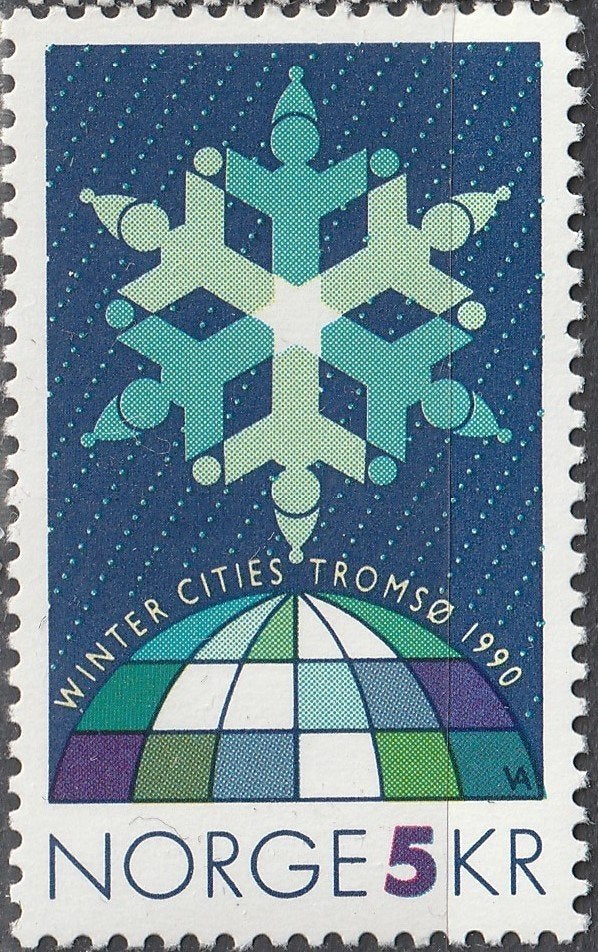 Noorwegen Michel nr. 1037 Postfris, Postzegels en Munten, Postzegels | Europa | Scandinavië, Verzenden, Noorwegen, Postfris