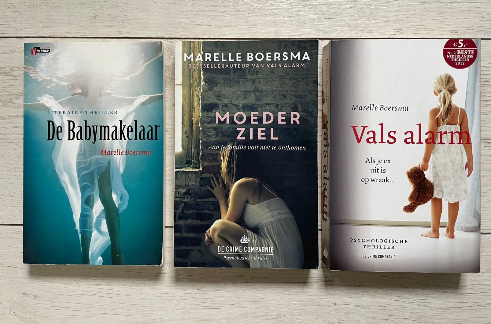 3 boeken van Marelle Boersma, Ophalen of Verzenden, Zo goed als nieuw, Nederland
