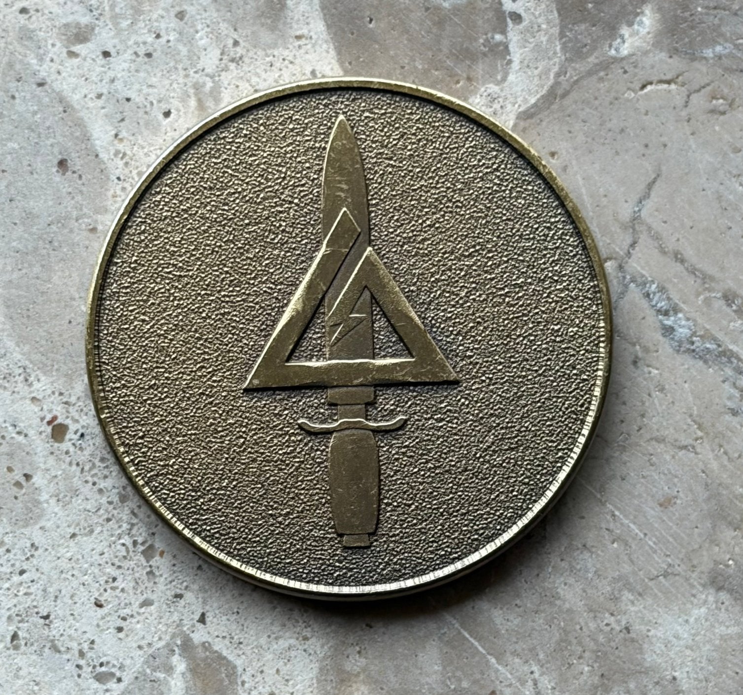 US Army Delta Force special forces coin, Verzamelen, Militaria | Algemeen, Verzenden, Landmacht, Amerika, Embleem of Badge