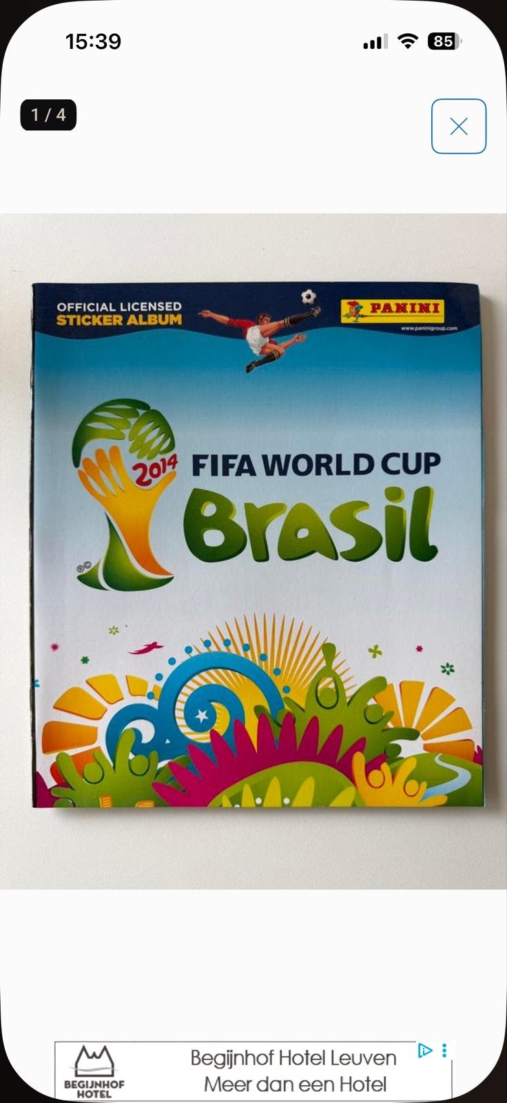 Leeg Panini FIFA World Cup Brasil 2014 sticker album, Ophalen of Verzenden, Nieuw, Overige sporten, Boek of Tijdschrift
