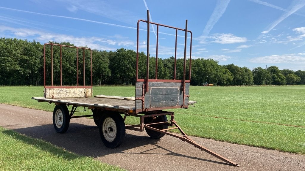 Platte wagen, 100 liter of meer, Ophalen, Gebruikt, Transportkar