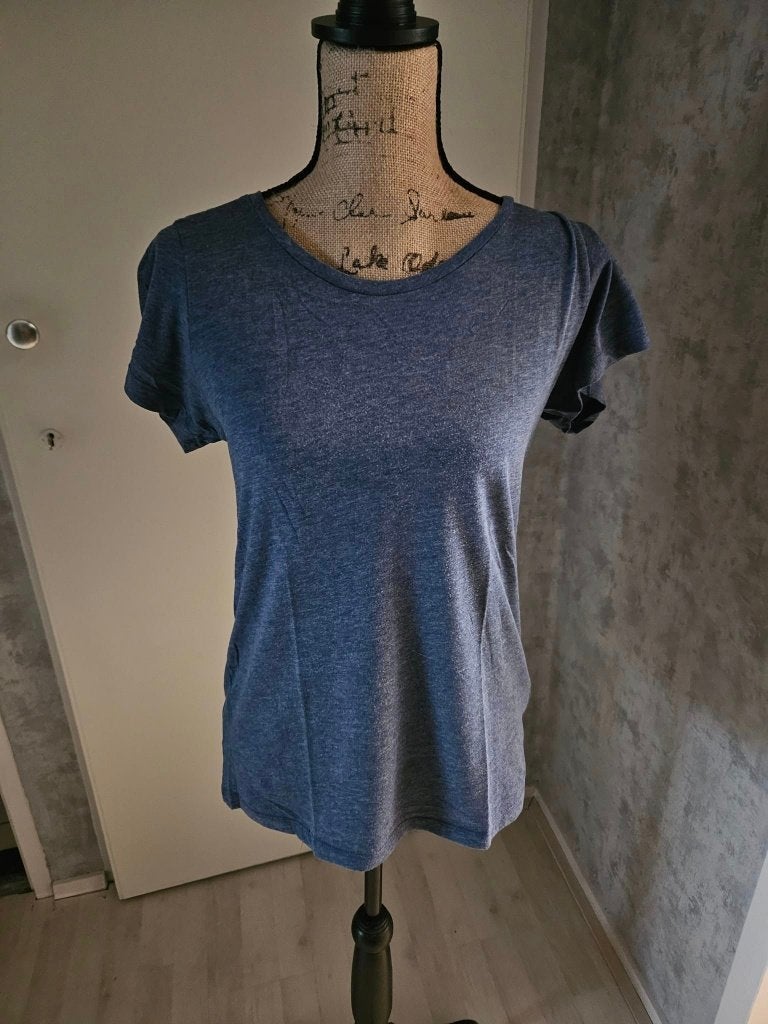 Primark Slouchy Tee - Blauw T-shirt Maat 40, Maat 38/40 (M), Ophalen of Verzenden, Zo goed als nieuw, Korte mouw