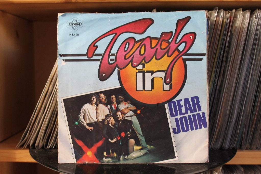 7" Single Teach in - Dear John / Instrumental John, Gebruikt, 7 inch, Ophalen of Verzenden, Pop