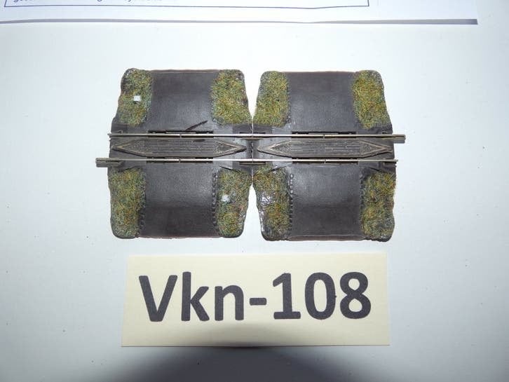 Vk-108 N Spoor Keerlusmodule 9199 Fleischmann Piccolo, Gebruikt, Gelijkstroom, Fleischmann, Rails