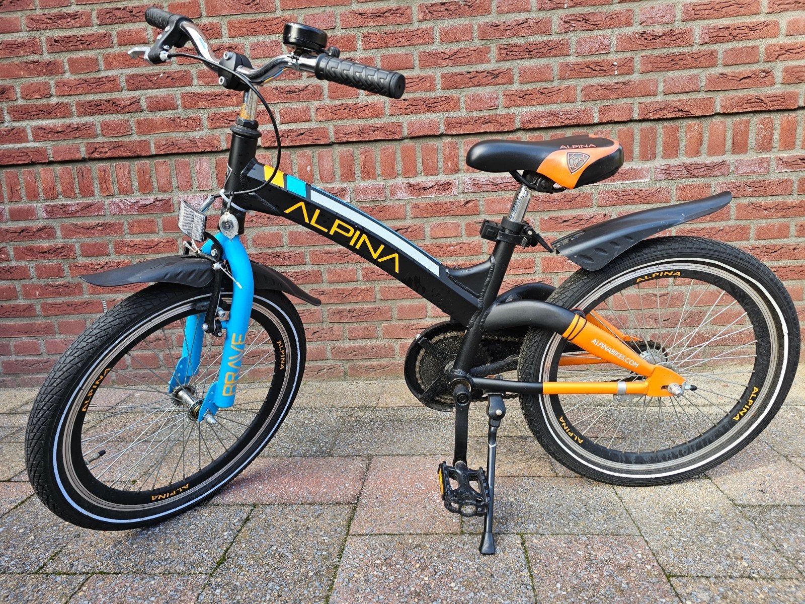 Alpina Brave 20inch kinderfiets, Ophalen, Gebruikt, Alpina, Terugtraprem