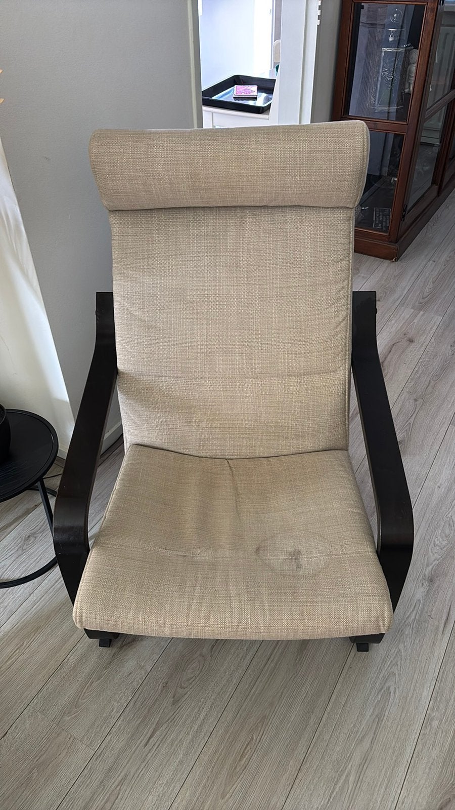 GRATIS Fauteuils, Huis en Inrichting, Fauteuils, Ophalen, Zo goed als nieuw, 75 tot 100 cm, 50 tot 75 cm