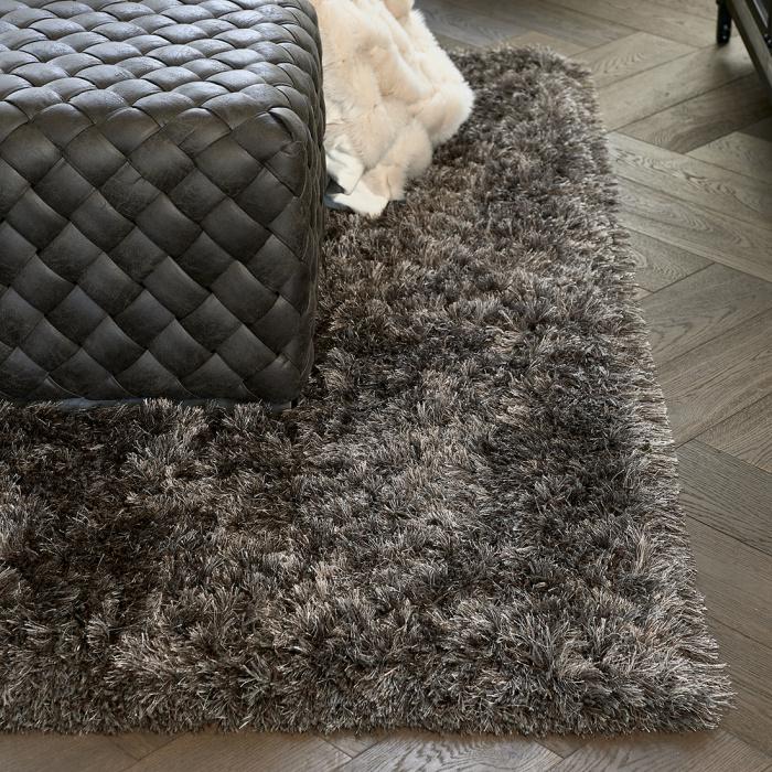 Riviera maison vloerkleed cecile, Ophalen, Bruin, 200 cm of meer, Zo goed als nieuw