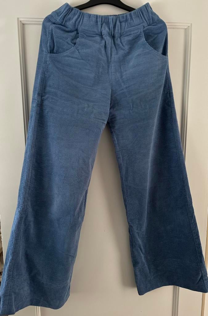 Sea Me Happy wide rib pants mt 1 blauw, Zo goed als nieuw, Maat 36 (S), Lang, Verzenden