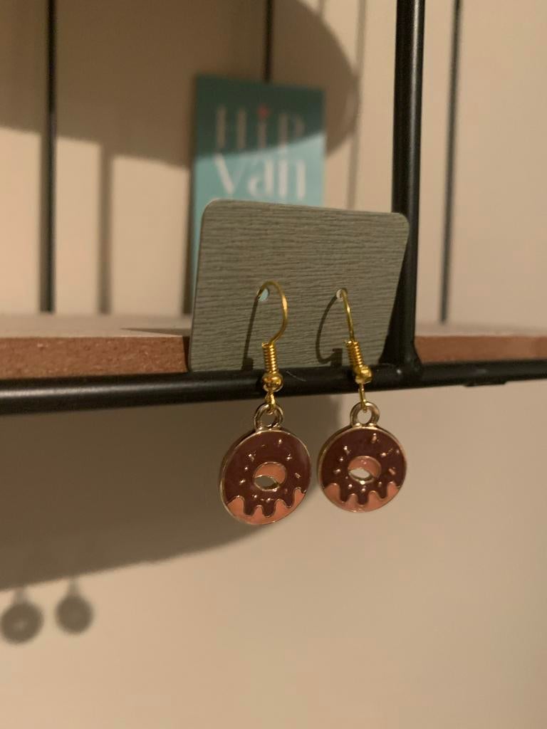Donuts, Overige materialen, Hangers, Bruin, Nieuw