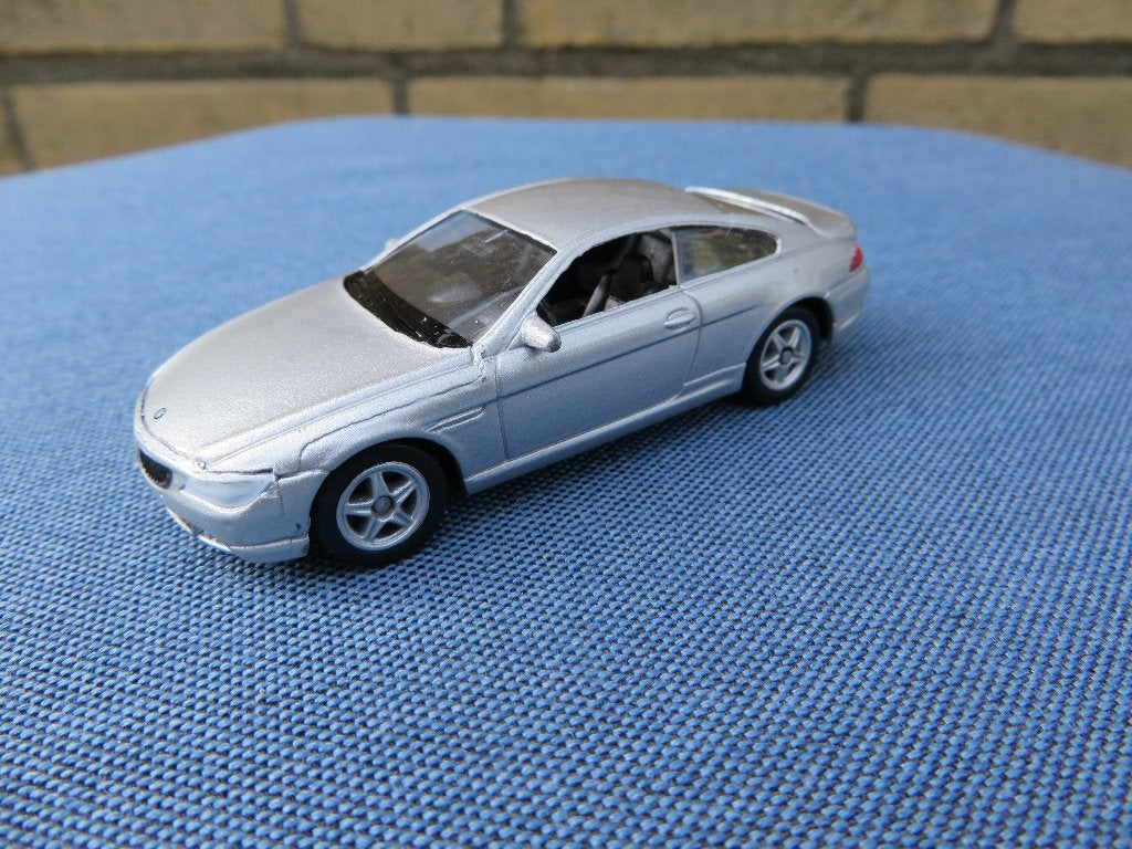 Welly BMW 645Ci, Ophalen of Verzenden, Zo goed als nieuw, Auto, Overige merken